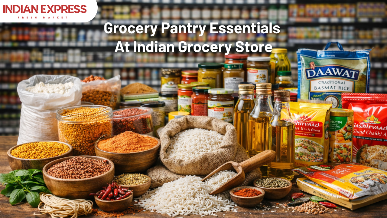 Grocery Pantry Essentials At Indian Grocery Store